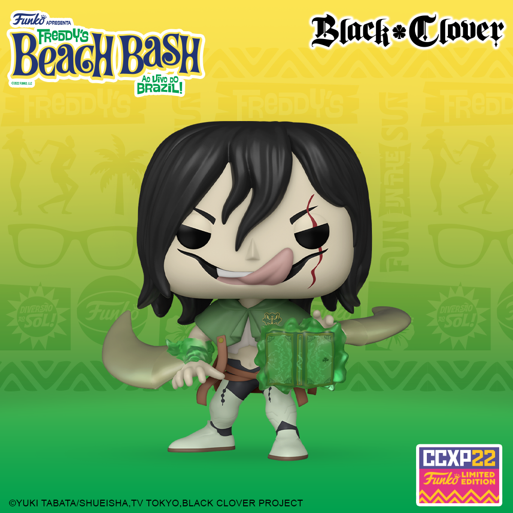 Funko POP! Black Clover - Jack Funko Pop! Vinyl Figure – 2022 Comic Con Experience CCXP, 2022 Winter Convention, and Hot Topic Exclusive