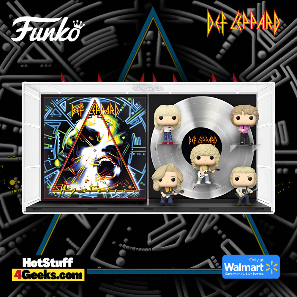 Funko Pop! Albums Deluxe: Def Leppard - Hysteria Funko Pop! Album Vinyl Figure (2022 Limited Edition Walmart Exclusive)