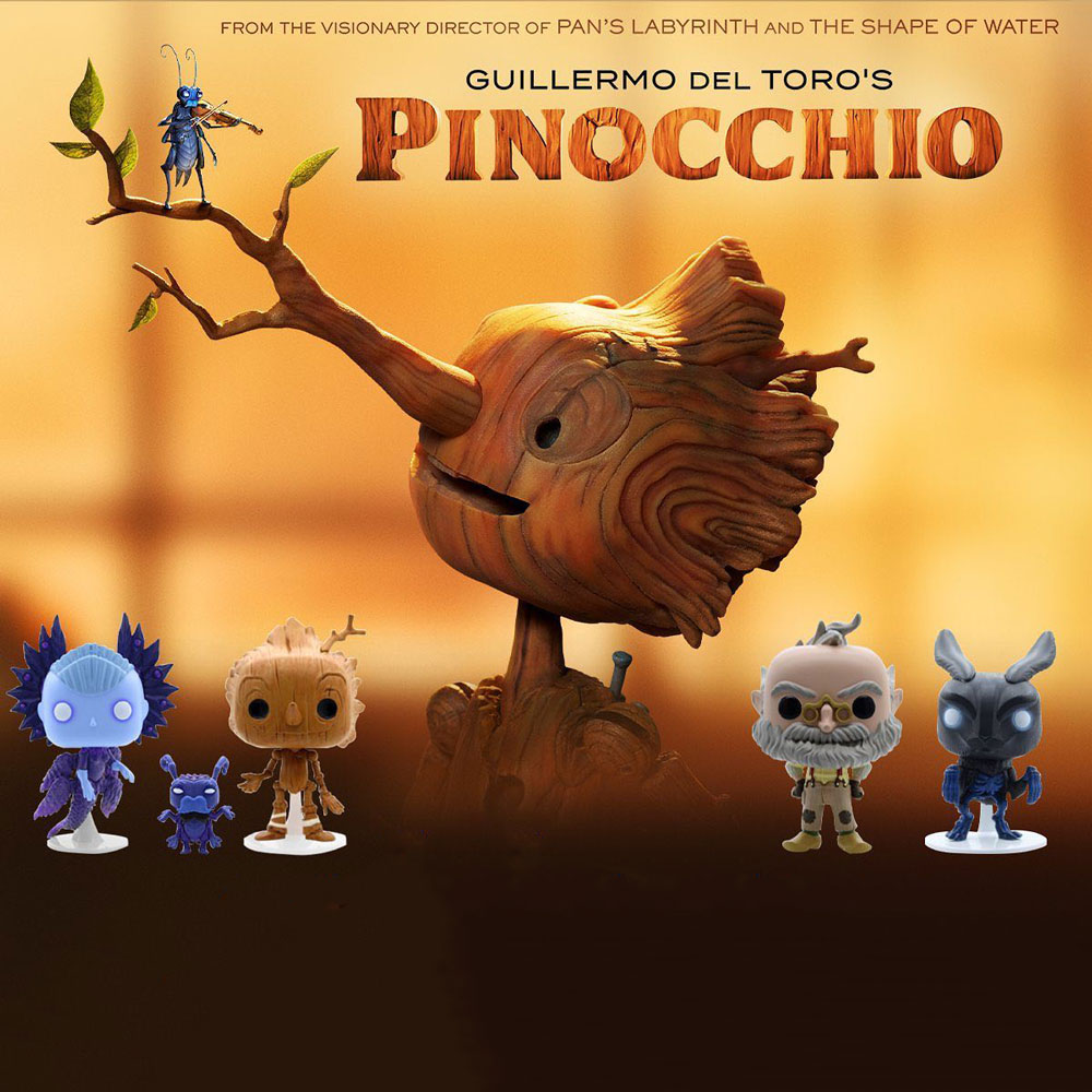 Guillermo del Toro's Pinocchio Funko Pops (2022)