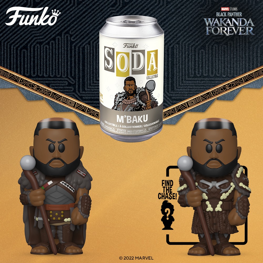 M'Baku - Black Panther Wakanda Forever Funko Vinyl Soda with Chase