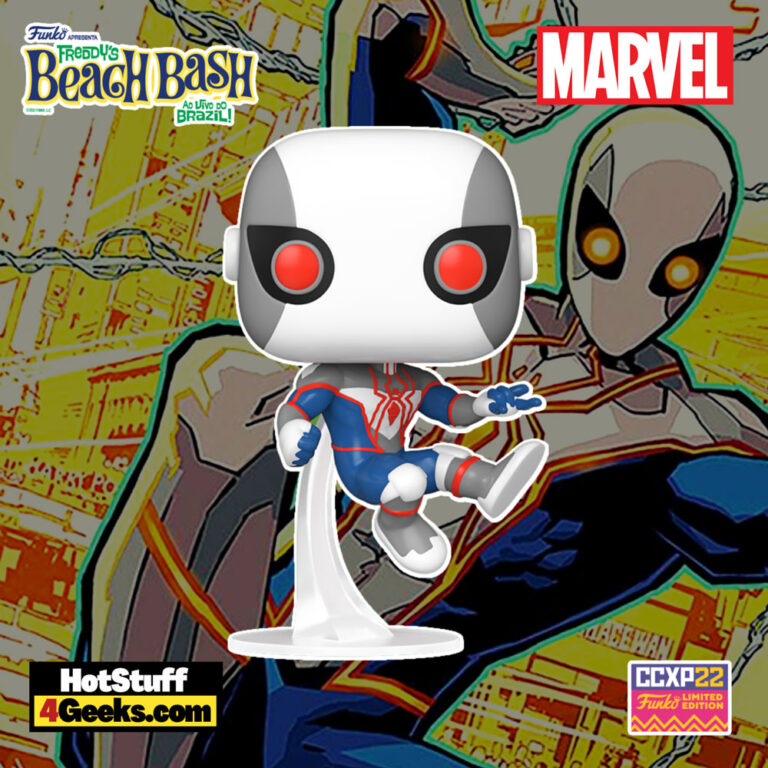 Funko POP! Marvel: Spider-Man (Bug-Eyes Armor) Funko Pop! Vinyl Figure – 2022 Comic Con Experience CCXP, 2022 Winter Convention, and Walmart Exclusive