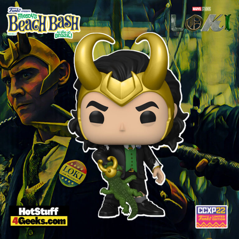 Funko POP! Television: Marvel Studios' Loki - President Loki Funko Pop! Vinyl Figure – 2022 Comic Con Experience CCXP, 2022 Winter Convention, and Target Exclusive