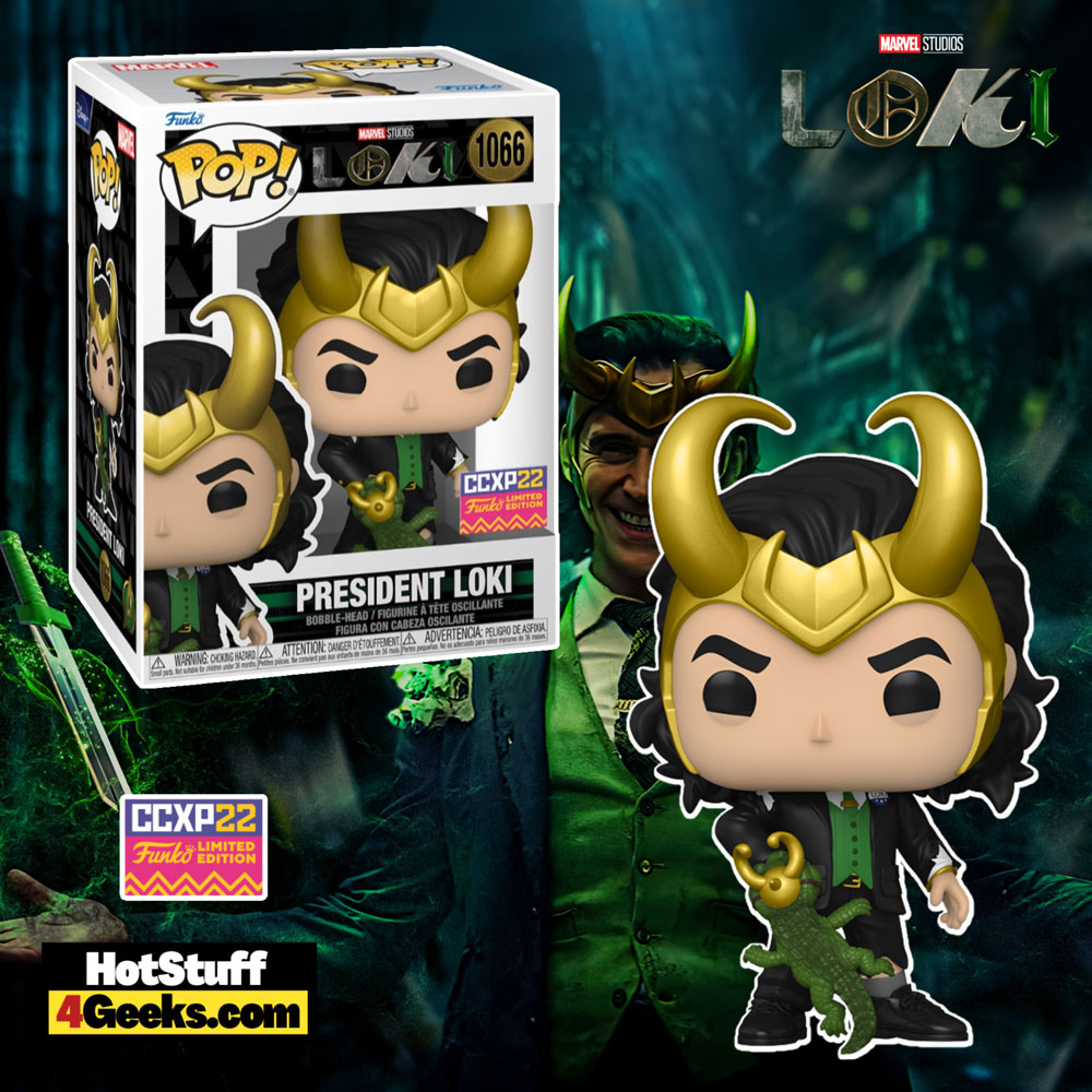 Funko Marvel Loki POP Marvel President Loki Exclusive Vinyl Bobble