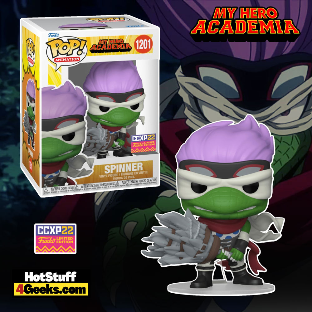 Funko POP! My Hero Academia - Spinner Funko Pop! Vinyl Figure – 2022 Comic Con Experience CCXP, 2022 Winter Convention, and Chalice Exclu