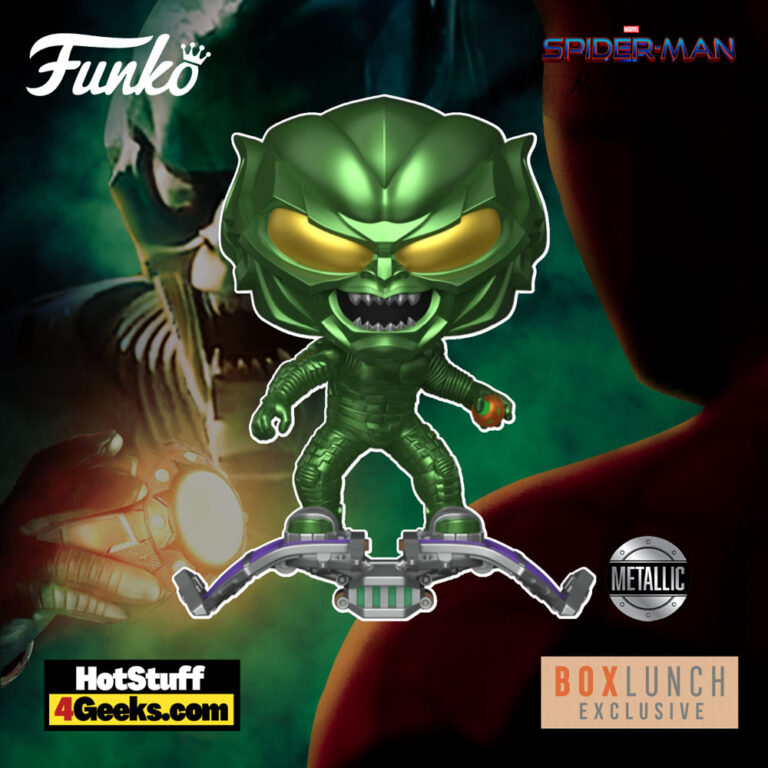 Funko Pop! Spider-Man: No Way Home Green Goblin (Metallic) Vinyl  Bobble-Head - BoxLunch Exclusive