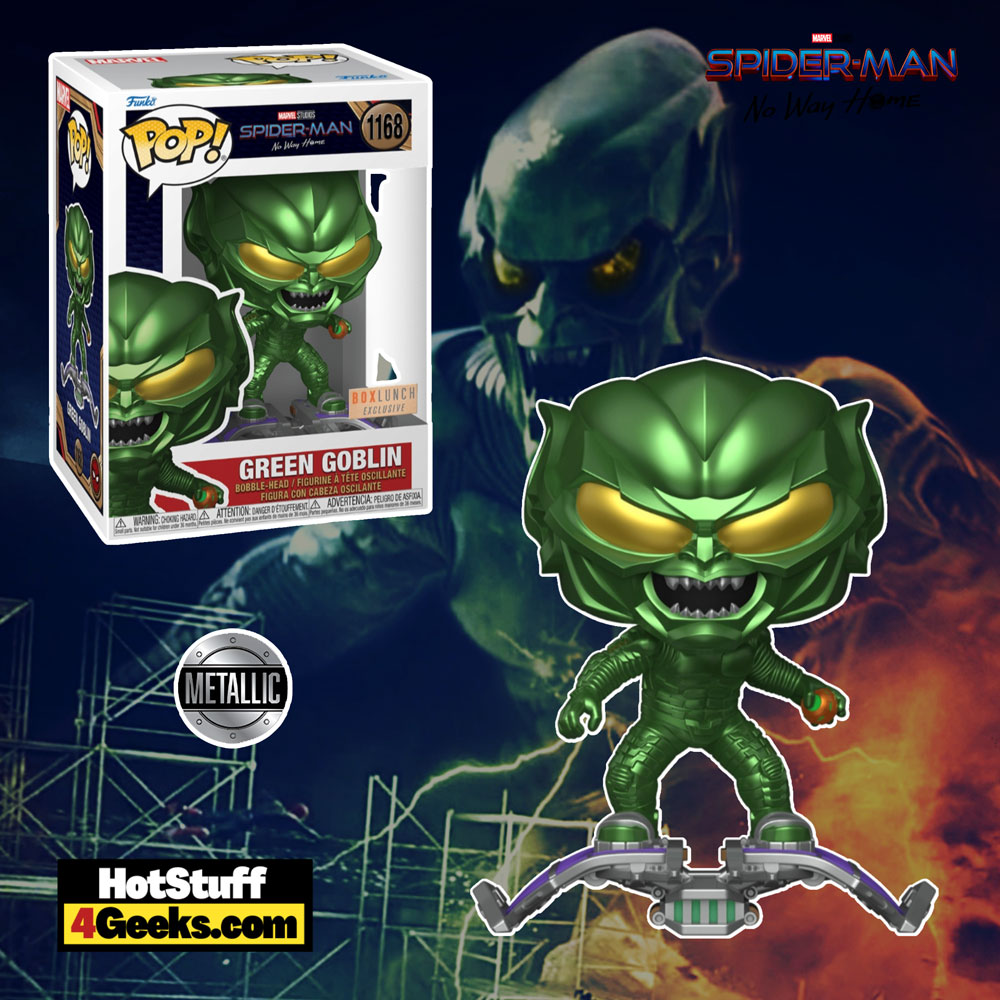 2022 NEW No Way Home – Green Goblin Metallic Funko Pop!