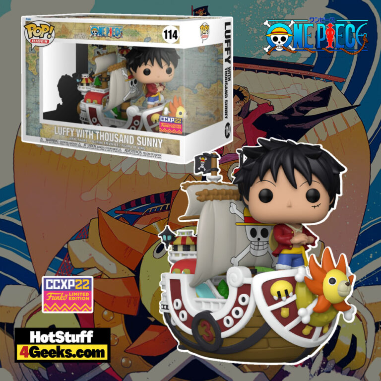 2022 CCXP One Piece Luffy with Thousand Sunny Funko Pop!