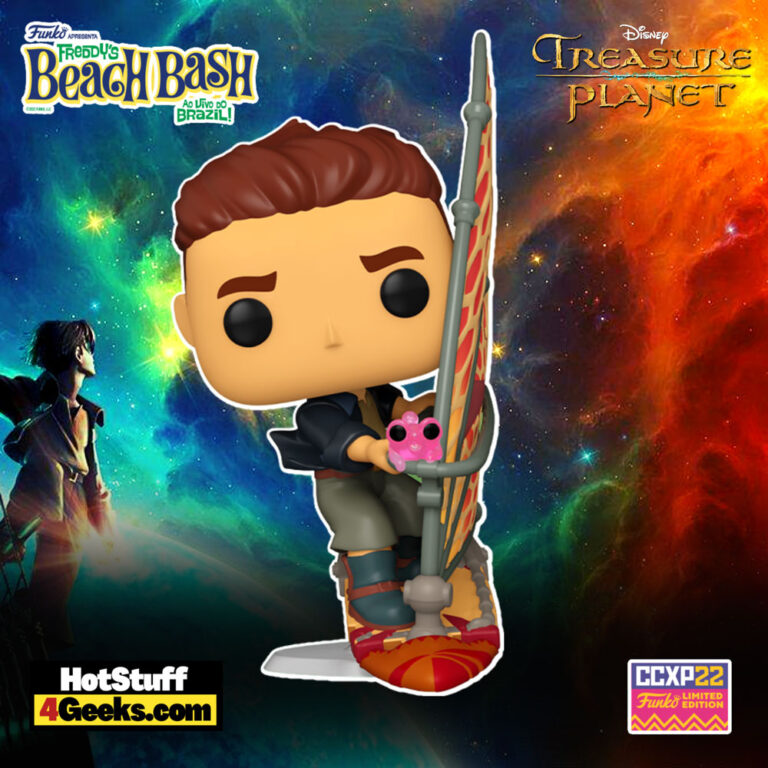 Funko POP! Ride: Treasure Planet - Jim Hawkins Funko Pop! Vinyl Figure – 2022 Comic Con Experience CCXP, 2022 Winter Convention, and Walmart Exclusive