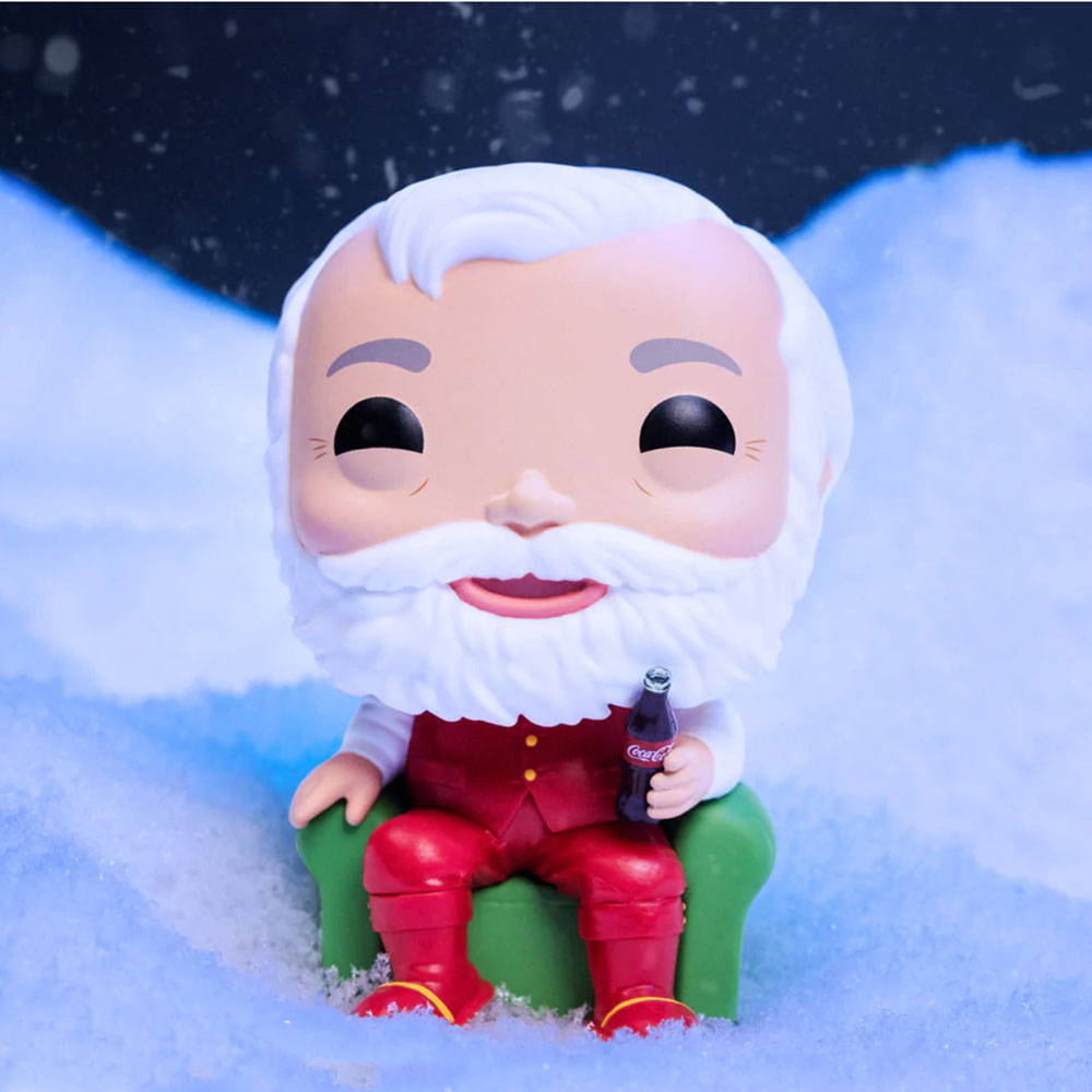 Funko Pop! Ad Icons: Coca-Cola Santa in Chair Funko Pop! Vinyl Figure - Funko Shop Exclusive