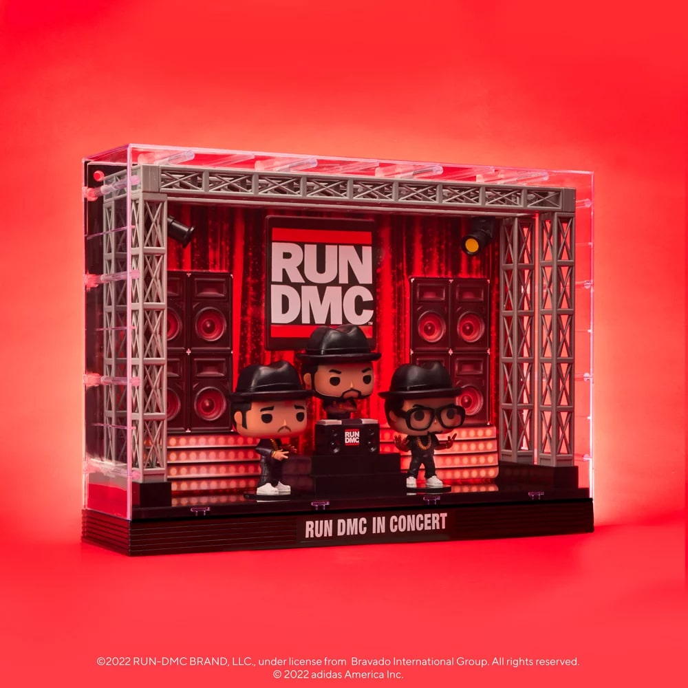 Funko Pop! Concert Moment: Run-DMC: Run-DMC In Concert Funko Pop! Deluxe Vinyl Figures – Walmart Exclusive