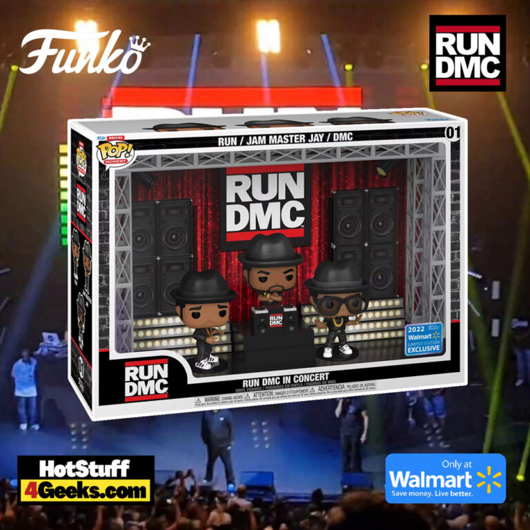 Funko Pop! Concert Moment: Run-DMC: Run-DMC In Concert Funko Pop! Deluxe Vinyl Figures – Walmart Exclusive