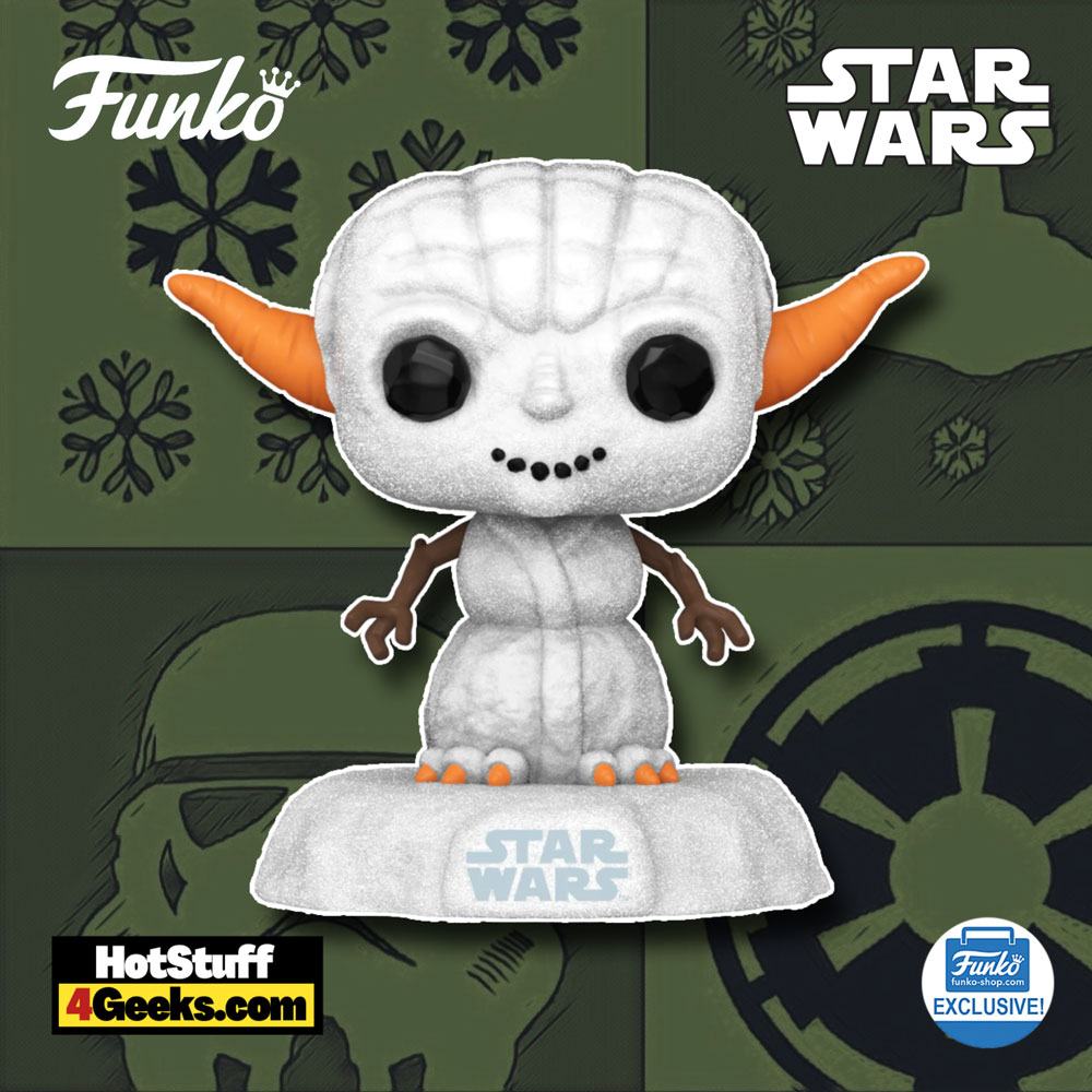 2022 NEW Star Wars Holiday – Yoda Snowman Funko Pop! EXC