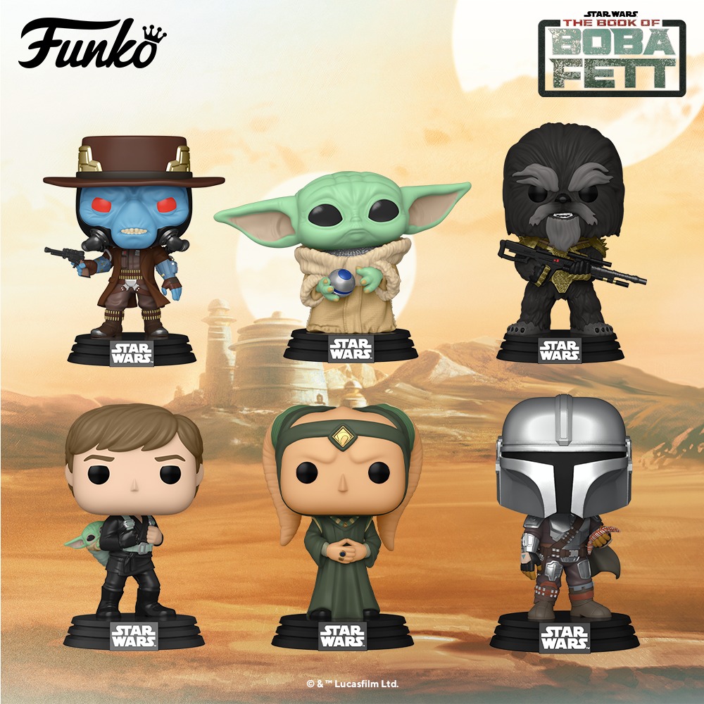 Funko Pop! Star Wars: The Book of Boba Fett Funko Pop! Vinyl Figures (2022)