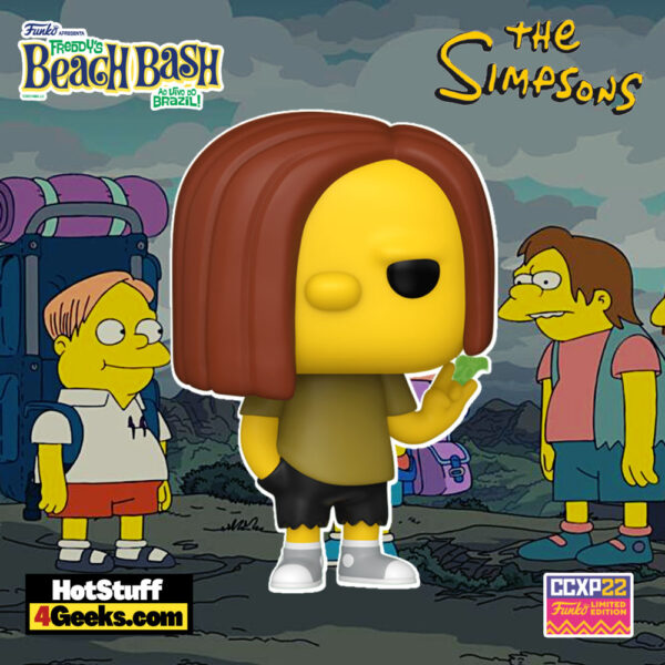 2022 Ccxp The Simpsons Dolph Starbeam Funko Pop Exclusive 4085