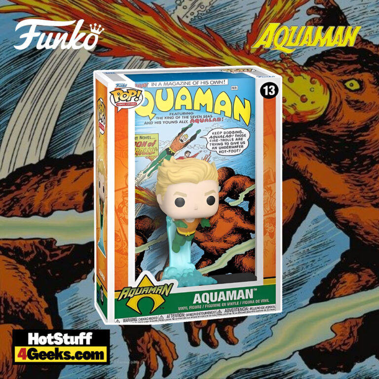 Funko Pop! Comic Covers - Aquaman (Aquaman #1 - 1962) Funko Pop! Cover Vinyl Figure