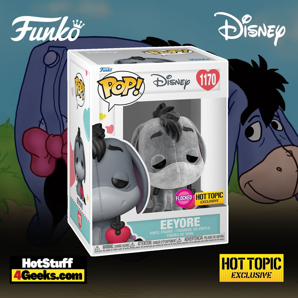 Disney - Eeyore Flocked - POP! Disney action figure 1170