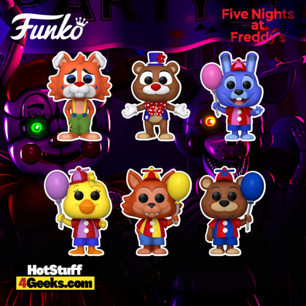 2023 Five Nights at Freddy's Funko Pops! Balloon and Circus