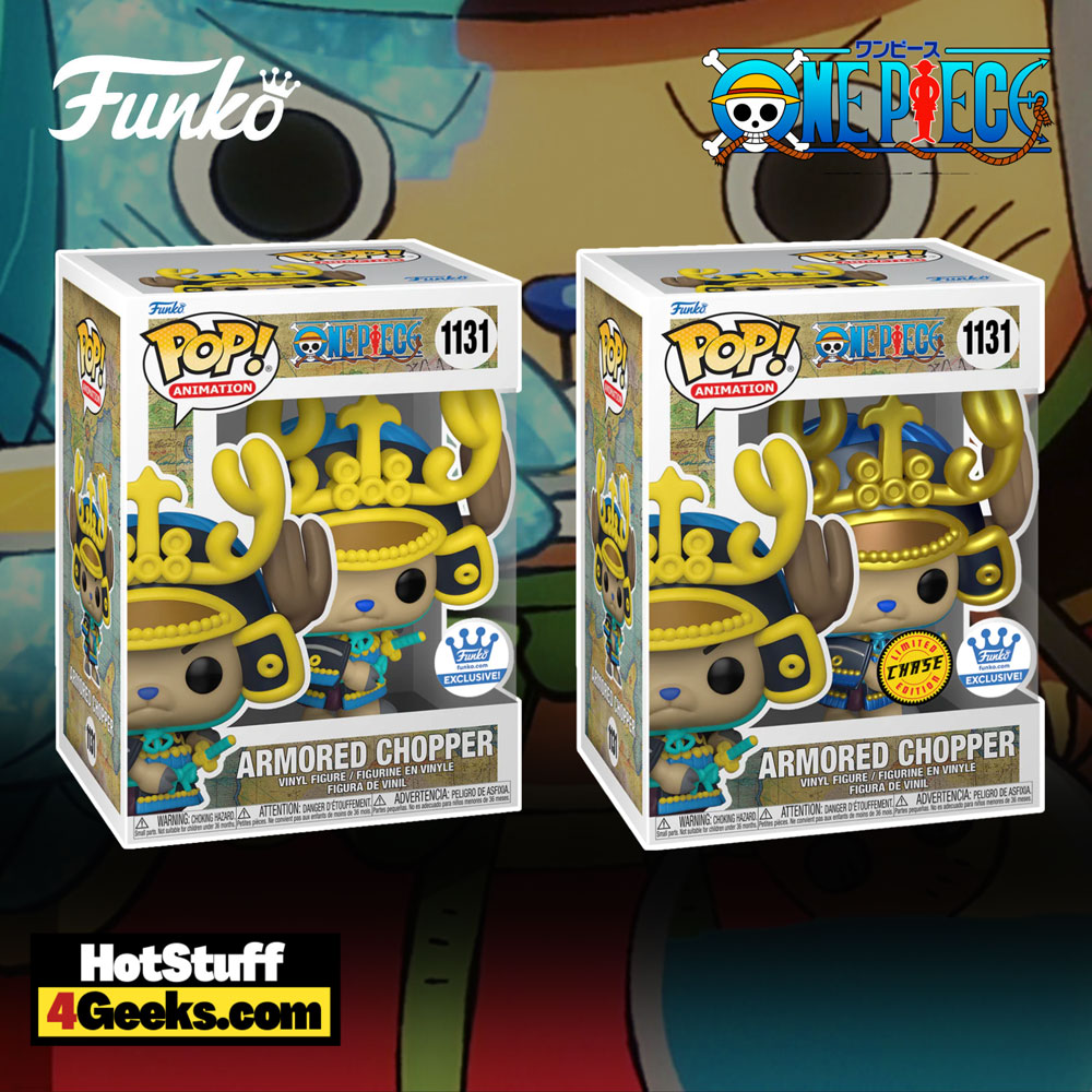 Funko Pop! Animation: One Piece - Armored Chopper Funko Pop! Vinyl Figure with Metallic Chase - Funko Shop Exclusive