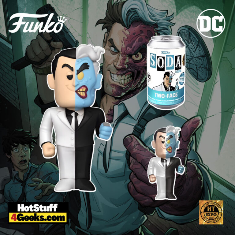 Funko Soda: DC Comics: Batman: Two-Face Funko Soda Figure with Metallic Chase – Hot Topic Expo 2022 Exclusive