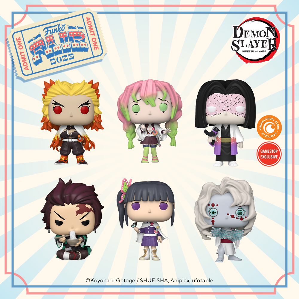 Demon Slayer Funko Pops! - Wave 2