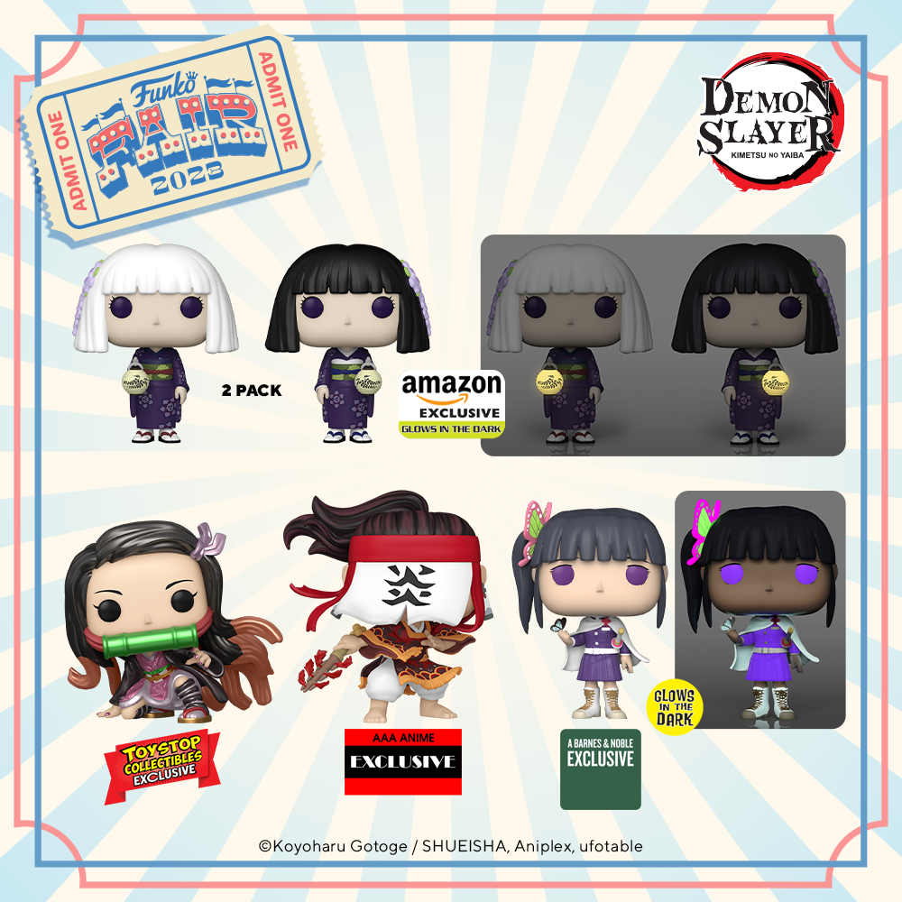 2023 NEW Demon Slayer Funko Pops! - Wave 2 (Funko Fair 2023)