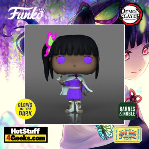 Funko Pop! Animation: Demon Slayer – Kanao Tsuyuri Glow-In-the-Dark (GITD) Funko Pop! Vinyl Figure – Barnes & Noble Exclusive (Funko Fair 2023)