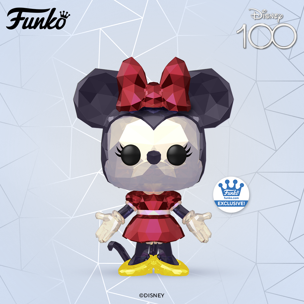 Funko Pop! Disney 100th Anniversary: Minnie Mouse (Facet) Funko Pop! Vinyl Figure – Funko Shop Exclusive