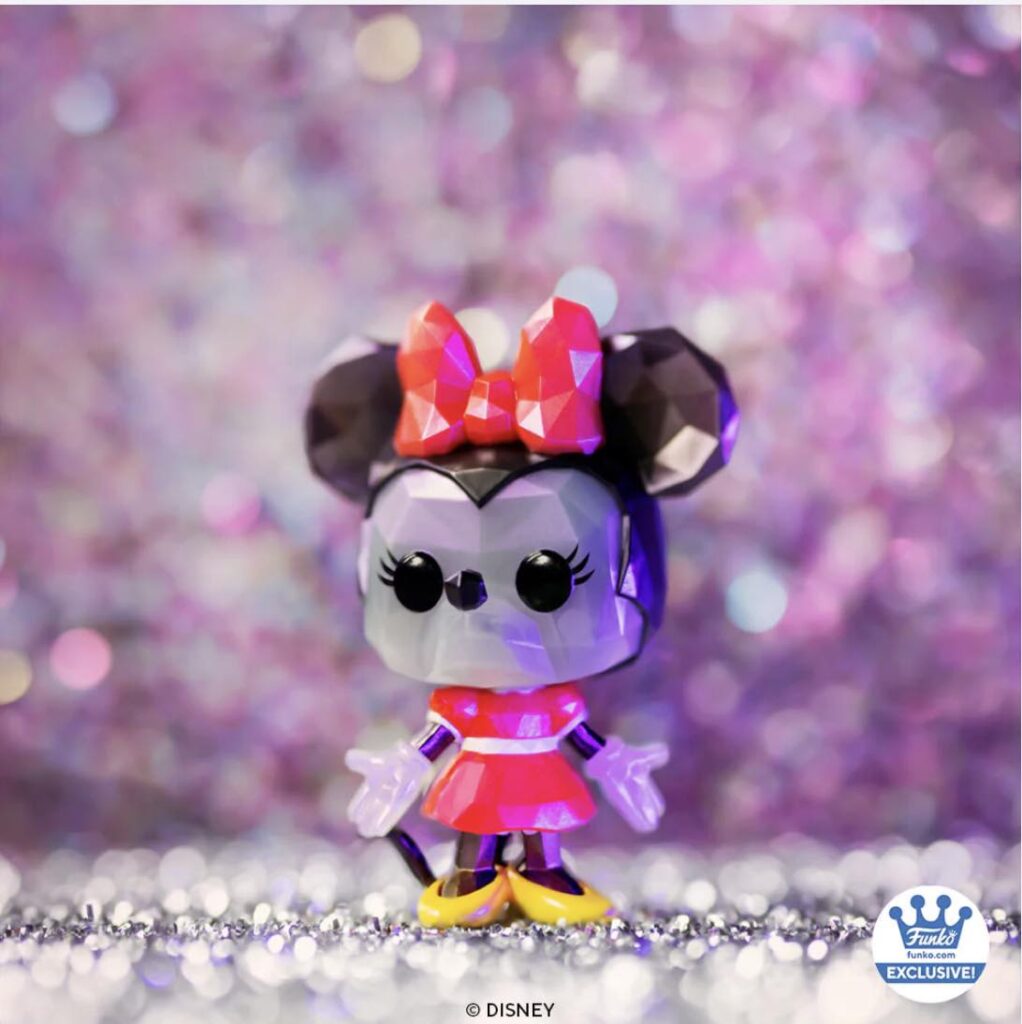 Funko Pop! Disney 100th Anniversary: Minnie Mouse (Facet) Funko Pop! Vinyl Figure – Funko Shop Exclusive