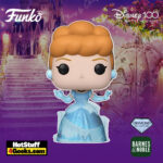 Funko Pop! Disney 100th Anniversary: Cinderella Diamond Glitter Funko Pop! Vinyl Figure - Barnes & Noble Exclusive (Funko Fair 2023)