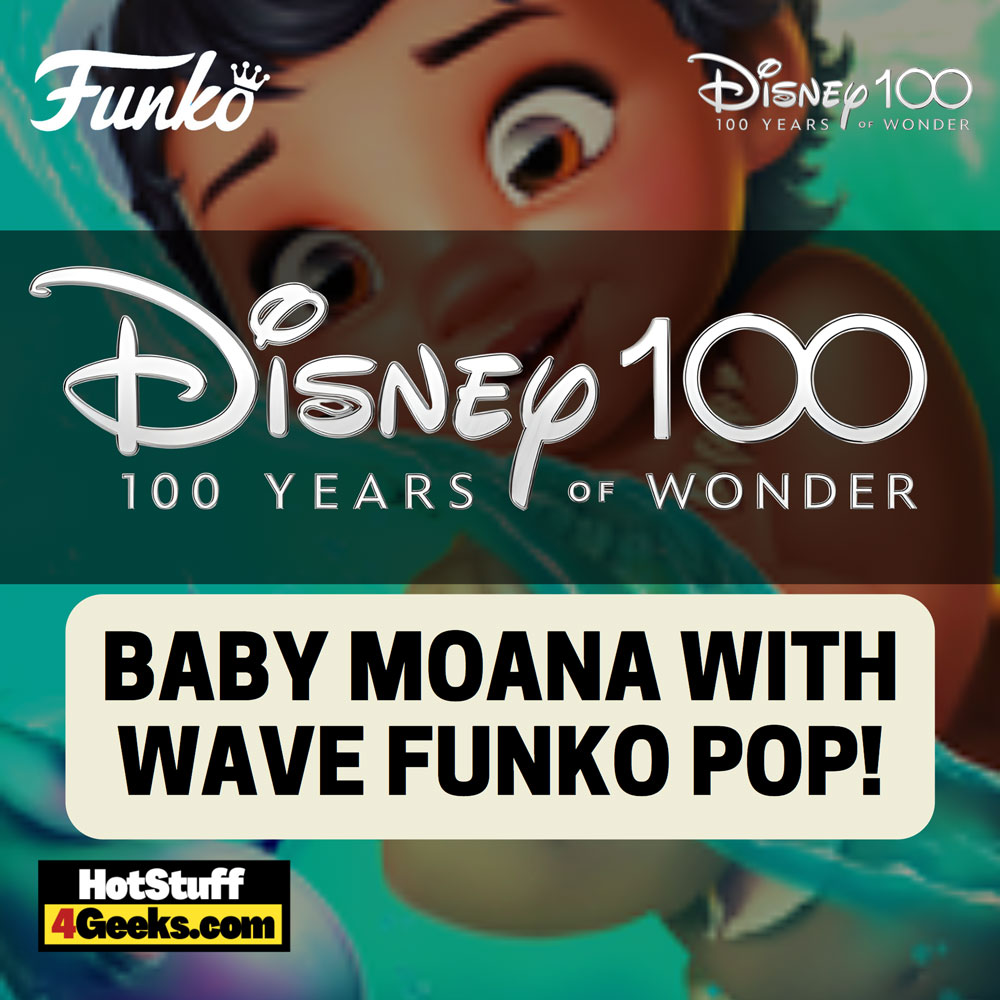 Funko Pop! Disney 100th Anniversary: Moana - Baby Moana With Wave Funko Pop! Vinyl Figure 