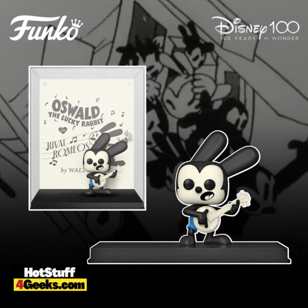 2023 Disney 100 Years: Oswald the Lucky Rabbit Funko Pops & Soda