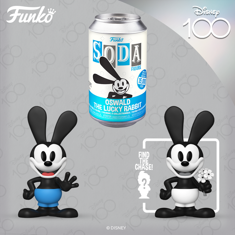 Oswald the Lucky Rabbit Funko Soda with Chase