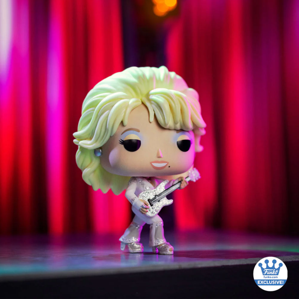 Dolly Parton in a White Pantsuit (Glastonbury 2014) Funko Pop! Vinyl Figure - Funko Shop Exclusive