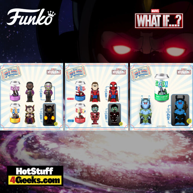 Funko Pop! Marvel Studios What If... Funko Soda Vinyl Figures (Funko Fair 2023)