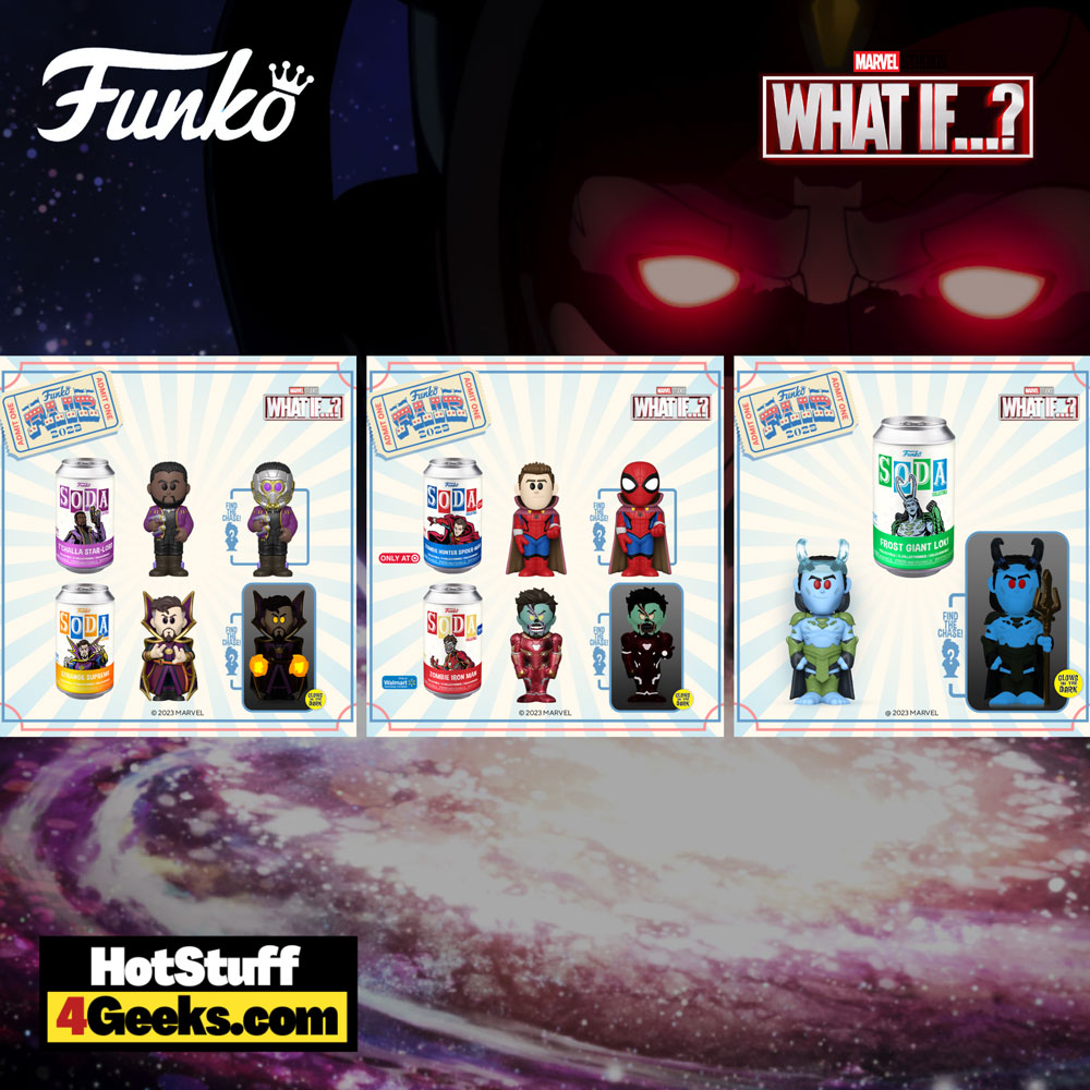 Funko Fair 2023: What If...? Funko Soda Vinyl Figures