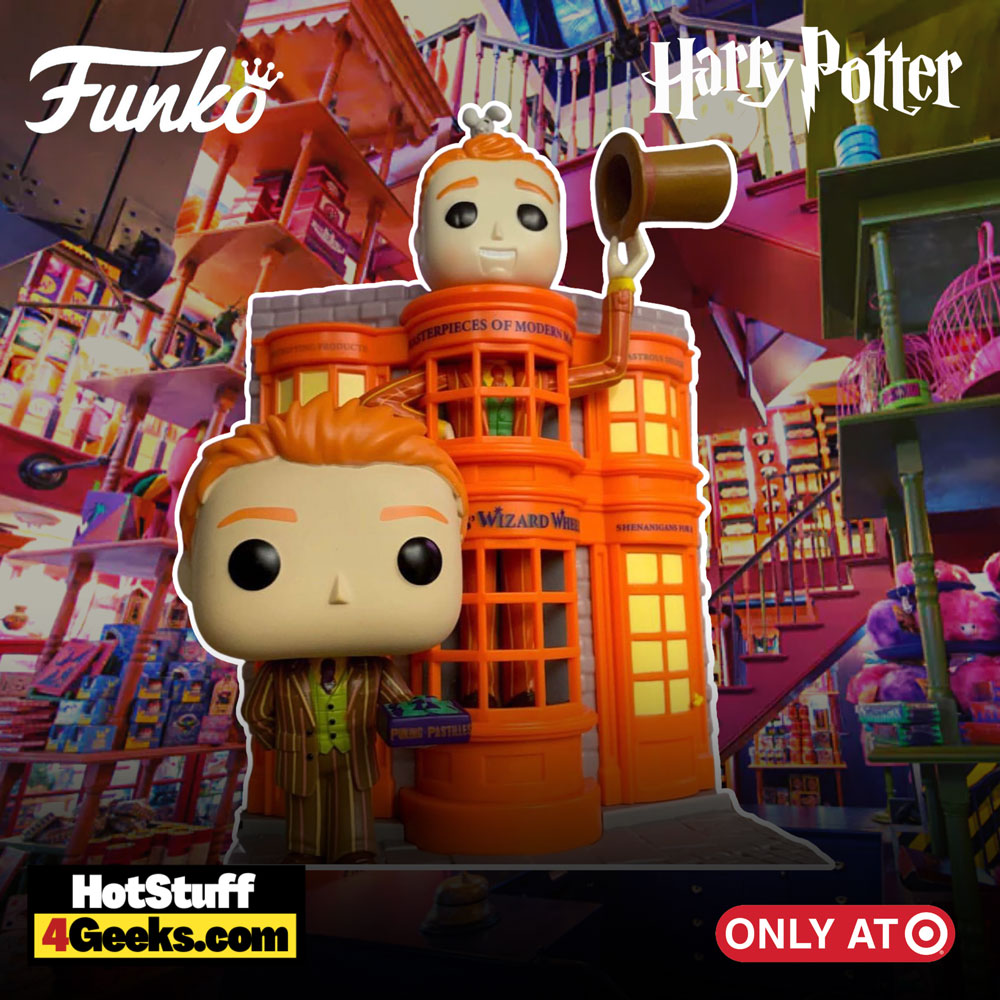 Funko Pop! Harry Potter - Fred Weasley with Wizard Wheezes Funko Pop! Deluxe Vinyl Figure - Target Con 2023 Exclusive
