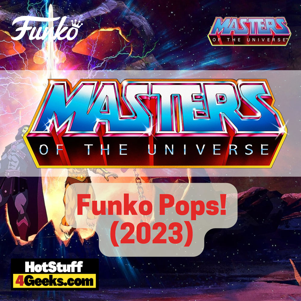 2023 NEW Retro Comeback: Masters of the Universe Funko Pops