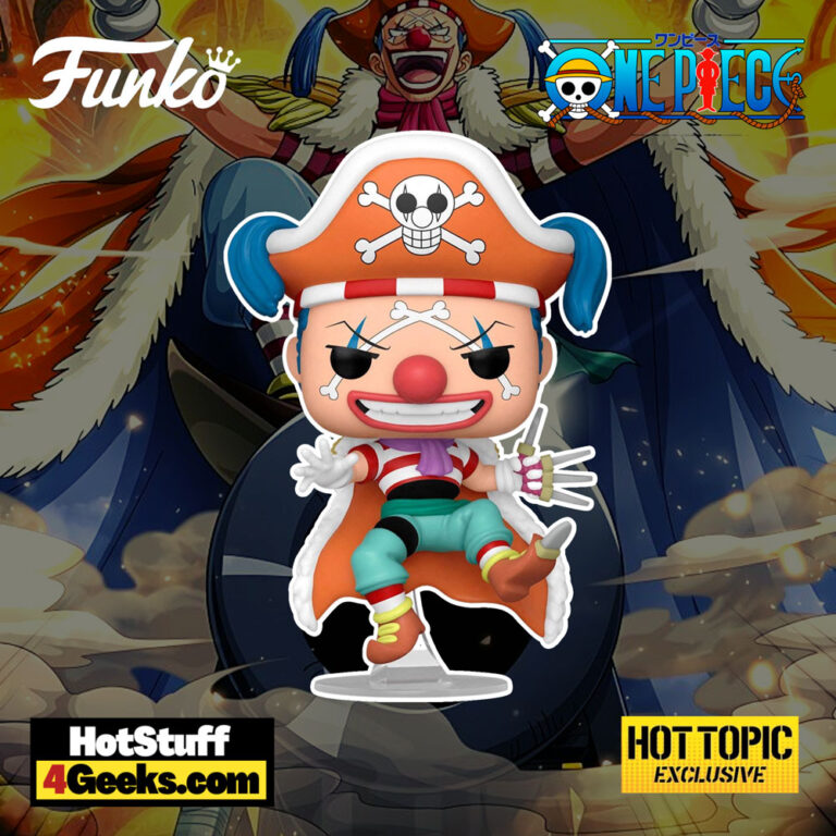 Funko Pop! Animation: One Piece - Buggy The Clown Funko Pop! Vinyl Figure - Hot Topic Exclusive (Funko Fair 2023)