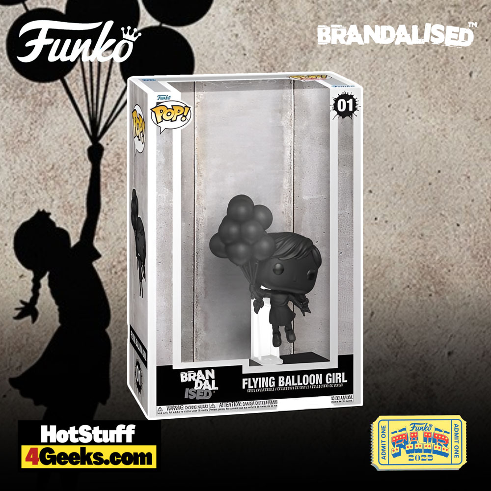 Brandalised: Banksy's Flying Balloon Girl Funko Pop! Vinyl Figure