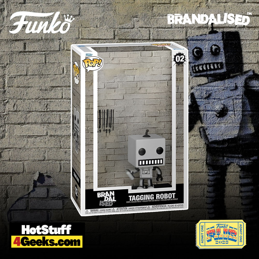 Brandalised: Banksy's Tagging Robot Funko Pop! Vinyl Figure