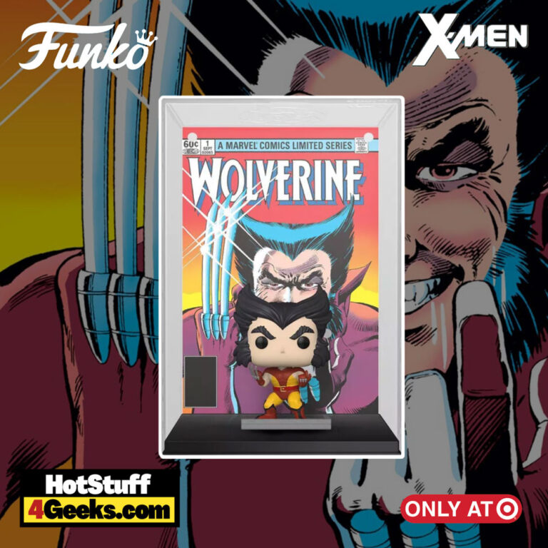 Funko POP! Comic Cover: X-Men - Wolverine (Wolverine (1982) #1 issue) Funko Pop! Comic Cover Vinyl Figure - Target Exclusive (Funko Fair 2023)