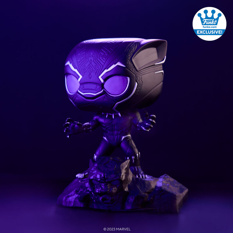 Funko POP Marvel Avengers Black Panther Glow In The Dark Exclusive