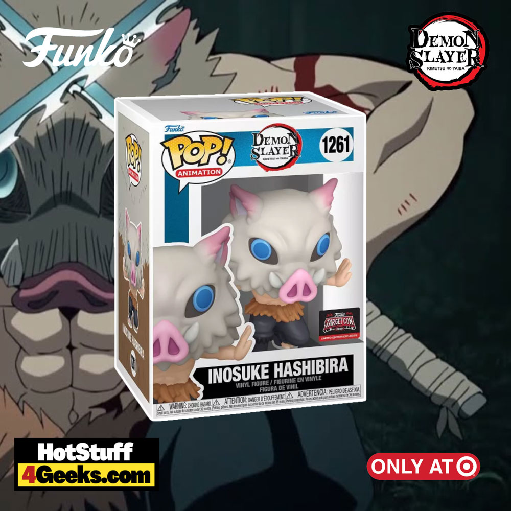 Funko POP! Animation: Demon Slayer - 7th Form Inosuke Hashibira Funko Pop! Vinyl Figure – Target-Con 2023 exclusive