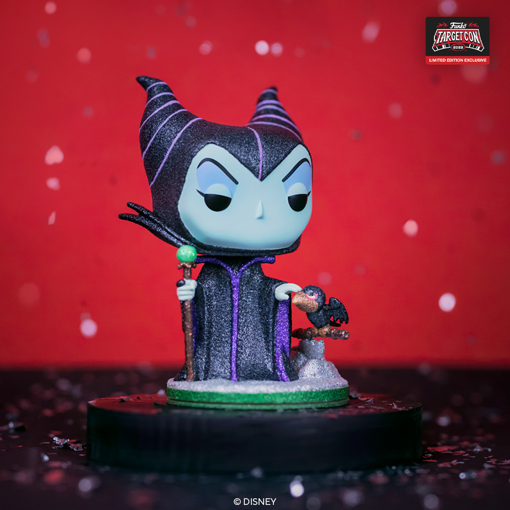 Funko POP! Disney Villains: Maleficent Diamond Glitter Funko Pop! Vinyl Figure – Target-Con 2023 exclusive