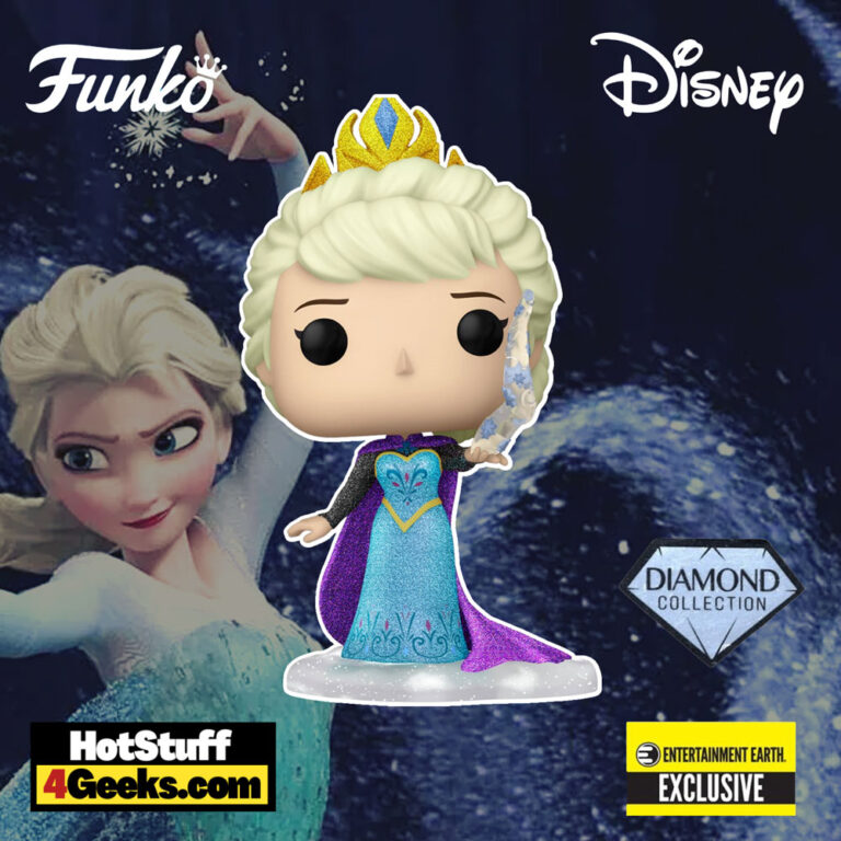 Funko Pop! Disney: Frozen Elsa Diamond Glitter Funko Pop! Vinyl Figure #1024 - Entertainment Earth Exclusive