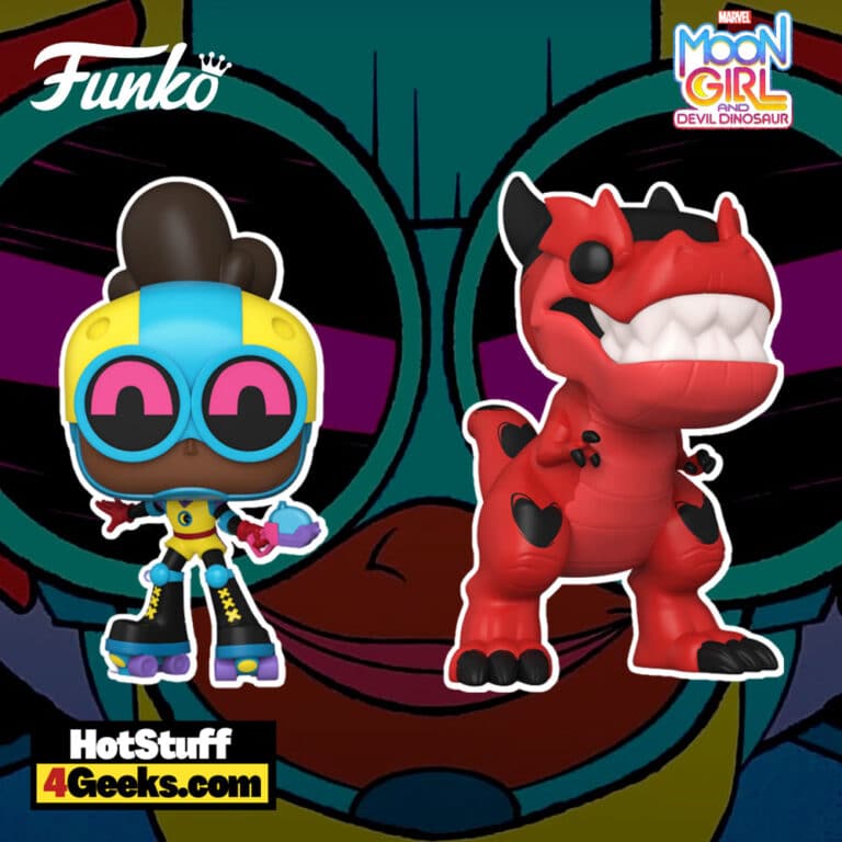 Funko Pop! Marvel's Moon Girl and Devil Dinosaur Funko Pop! Vinyl Figures