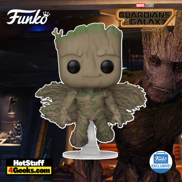 2023 New Gotg Vol.3: Groot With Wings Funko Pop! Exclusive