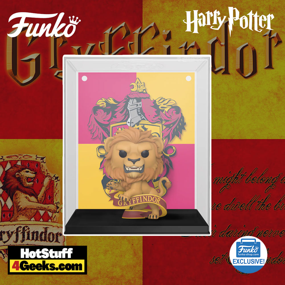 Funko Pop! Cover Art: Harry Potter -  Gryffindor Funko Pop! Art Cover Vinyl Figure - Funko Shop Exclusive