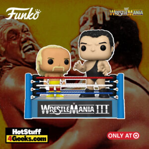 Funko POP! WWE: Hulk Hogan & Andre The Giant (Wrestlemania III) Funko Pop! Vinyl Figure – Target-Con 2023 exclusive