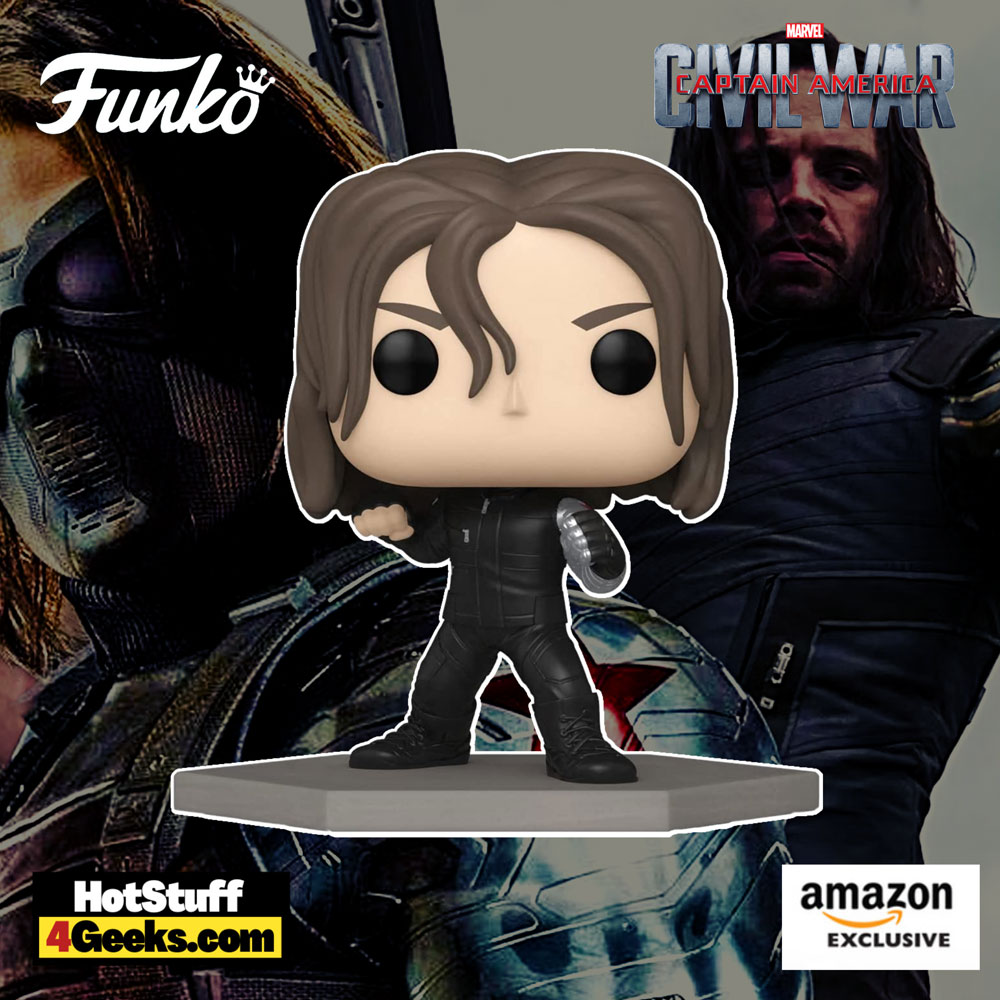 2023 NEW Civil War Build A Scene – Bucky Barnes Funko Pop!